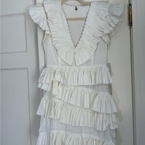 Celia B ruffle dress